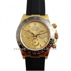 Daytona 116518LN Champagne Dial in Yellow Gold