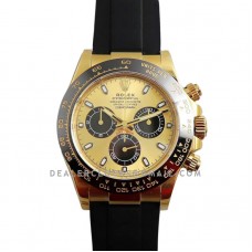 Daytona 116518LN Champagne and Black Dial in Yellow Gold Daytona 116518LN Champagne and Black Dial in Yellow Gold