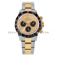 Daytona 116523 Champagne Dial in Steel/Yellow Gold