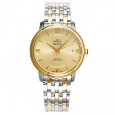 De Ville Co-Axial Chronometer 36.8mm Champagne Dial in Steel/Yellow Gold on Bracelet De Ville Co-Axial Chronometer 36.8mm Champagne Dial in Steel/Yellow Gold on Bracelet