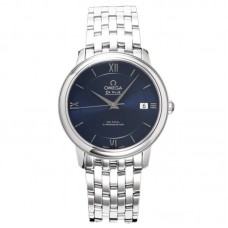 De Ville Co-Axial Chronometer 36.8mm Dark Blue Dial in Steel on Bracelet De Ville Co-Axial Chronometer 36.8mm Dark Blue Dial in Steel on Bracelet