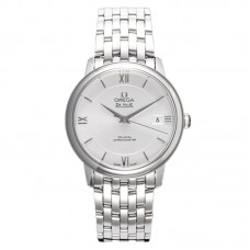 De Ville Co-Axial Chronometer 36.8mm Silver Dial in Steel on Bracelet De Ville Co-Axial Chronometer 36.8mm Silver Dial in Steel on Bracelet
