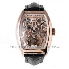 Fast Tourbillon 8889 in Rose Gold on Black Leather Strap Fast Tourbillon 8889 in Rose Gold on Black Leather Strap