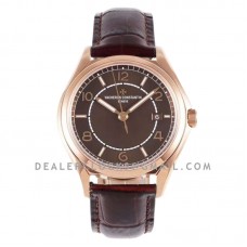 Fiftysix Brown Dial in Pink Gold Ref: 4600E