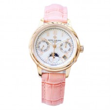 Grand Complications Ladies First Perpetual Calendar in Rose Gold on Leather Strap