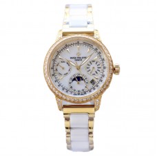 Grand Complications Ladies First Perpetual Calendar with Diamond Bezel in Yellow Gold Grand Complications Ladies First Perpetual Calendar with Diamond Bezel in Yellow Gold