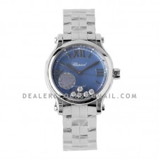 Happy Sport Automatic 33mm Blue MOP Dial in Steel Happy Sport Automatic 33mm Blue MOP Dial in Steel
