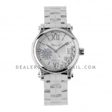 Happy Sport Automatic 33mm White Dial in Steel Happy Sport Automatic 33mm White Dial in Steel