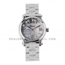 Happy Sport Automatic 33mm White MOP Dial in Steel Happy Sport Automatic 33mm White MOP Dial in Steel