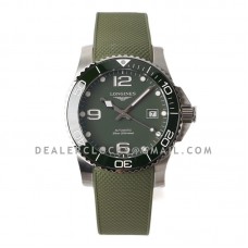 HydroConquest Boutique Edition Green Dial on Rubber Strap HydroConquest Boutique Edition Green Dial on Rubber Strap