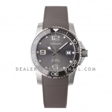 HydroConquest Grey Dial on Rubber Strap Ref: L3.781.4.76.9 HydroConquest Grey Dial on Rubber Strap Ref: L3.781.4.76.9