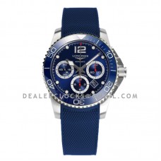 Hydroconquest Blue Dial on Rubber Strap Hydroconquest Blue Dial on Rubber Strap
