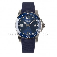 Hydroconquest Blue Dial on Rubber Strap Ref: L3.782.4.96.9 Hydroconquest Blue Dial on Rubber Strap Ref: L3.782.4.96.9