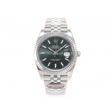 DateJust 41 126334 Clean 1:1 Best Edition 904 L Steel Mint Green Dial on Jubilee Bracelet VR 3235 DateJust 41 126334 Clean 1:1 Best Edition 904 L Steel Mint Green Dial on Jubilee Bracelet VR 3235