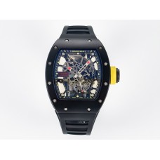 RM035-02 Black Ceramic SONIC Best Edition Skeleton Dial on Black Rubber Strap Clone RMUL1 RM035-02 Black Ceramic SONIC Best Edition Skeleton Dial on Black Rubber Strap Clone RMUL1