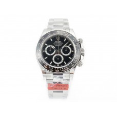 2023 Daytona 126500 AR+F 1:1 Best Edition 904L SS Case and Bracelet Black Dial SA4131