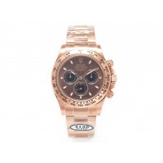 Daytona 116505 RG Clean 1:1 Best Edition Brown Stick Dial on RG Bracelet A4130