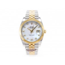 Datejust 126331 41mm 904L SS/YG Clean 1:1 Best Edition MOP Diamond Dial on Jubilee Bracelet VR3235 Datejust 126331 41mm 904L SS/YG Clean 1:1 Best Edition MOP Diamond Dial on Jubilee Bracelet VR3235