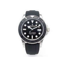 Yacht-Master 42mm 226659 VSF 1:1 Best Edition 3D Black Ceramic Bezel on Black Rubber Strap VS3235 Yacht-Master 42mm 226659 VSF 1:1 Best Edition 3D Black Ceramic Bezel on Black Rubber Strap VS3235
