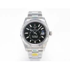 Sky-Dweller 326934 904L SS ZF 1:1 Best Edition Black Dial on SS Bracelet A2824 Sky-Dweller 326934 904L SS ZF 1:1 Best Edition Black Dial on SS Bracelet A2824