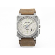 BR 03-94 Horolum Chronograph 1:1 Best Edition Brown Dial on Leather Strap Asia 7750 BR 03-94 Horolum Chronograph 1:1 Best Edition Brown Dial on Leather Strap Asia 7750