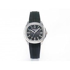 Aquanaut 5167 40mm SS 3KF 1:1 Best Edition Black Dial on Black Rubber Strap A330 Super Clone V3