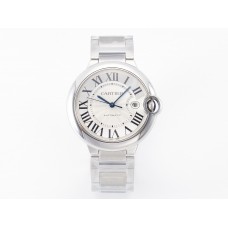 Ballon Bleu 42mm SS AF 1:1 Best Edition White Texture Dial on SS Bracelet A2824 V5 Ballon Bleu 42mm SS AF 1:1 Best Edition White Texture Dial on SS Bracelet A2824 V5