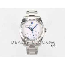 Milgauss Who Cares JDF 1:1 Best Edition 904L Steel on SS Bracelet VR3131