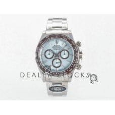 Daytona 126506 Clean 1:1 Best Edition 904L Steel Ice Blue Dial Crystral Markers on SS Bracelet SH4131 Daytona 126506 Clean 1:1 Best Edition 904L Steel Ice Blue Dial Crystral Markers on SS Bracelet SH4131