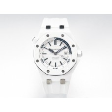 Royal Oak Offshore Diver 15707 White Ceramic ZF 1:1 Best Edition SA3120 Super Clone Royal Oak Offshore Diver 15707 White Ceramic ZF 1:1 Best Edition SA3120 Super Clone
