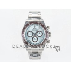 Daytona 126506 Clean 1:1 Best Edition 904L Steel Ice Blue Dial Lume Markers on SS Bracelet SH4131 Daytona 126506 Clean 1:1 Best Edition 904L Steel Ice Blue Dial Lume Markers on SS Bracelet SH4131