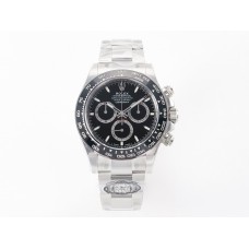 Daytona 126500 Clean 1:1 Best Edition 904L SS Case and Bracelet Black Dial SH4131 Daytona 126500 Clean 1:1 Best Edition 904L SS Case and Bracelet Black Dial SH4131