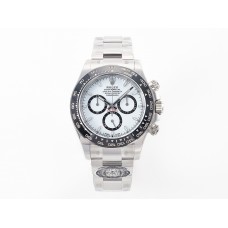 Daytona 126500 Panda Clean 1:1 Best Edition 904L SS Case and Bracelet White Dial SH4131