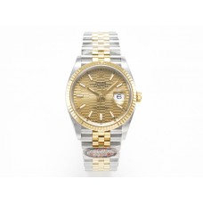 DateJust 36 126233 Clean 1:1 Best Edition 904L Steel YG Textured Stick Dial on SS/YG Jubilee Bracelet VR3235 DateJust 36 126233 Clean 1:1 Best Edition 904L Steel YG Textured Stick Dial on SS/YG Jubilee Bracelet VR3235
