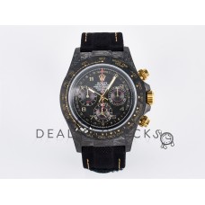 Daytona DIW “AVIA BLACK” Carbon DIWF 1:1 Best Edition Black/Red Dial on Black/Yellow Nylon Strap SH4130 Daytona DIW “AVIA BLACK” Carbon DIWF 1:1 Best Edition Black/Red Dial on Black/Yellow Nylon Strap SH4130