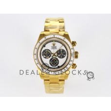 Daytona YG ADGF Best Edition YG/White Dial on YG Bracelet A7750