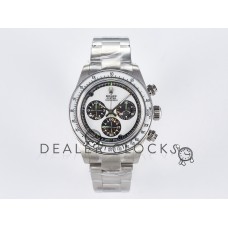 Daytona SS ADGF Best Edition White Skeleton Dial on SS Bracelet SA4130 Daytona SS ADGF Best Edition White Skeleton Dial on SS Bracelet SA4130