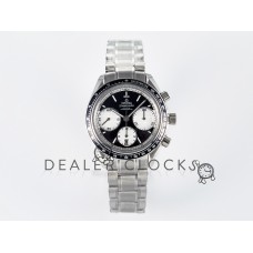 Speedmaster Racing Master SS HKF Best Edition Black/White Dial on SS Bracelet A7750