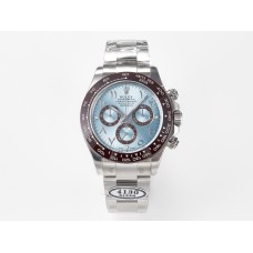 Daytona 116506 Clean 1:1 Best Edition Ice Blue Dial Arabic Markers on SS Bracelet SA4130 V2