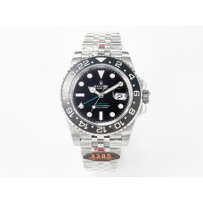 GMT-Master II 126710 GRNR Black/Grey Ceramic QF 1:1 Best Edition on Jubilee Bracelet VR3285 CHS