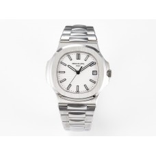 Nautilus 5711 3KF 1:1 Best Edition White Dial on SS Bracelet A324 Super Clone V2