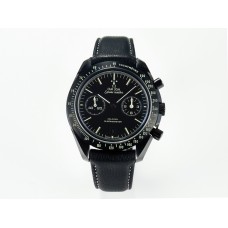 Speedmaster “Dark Side of The Moon” Real Ceramic N1F 1:1 Best Edition on Leather Strap A9900