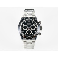 Daytona 116500 VSF 1:1 Best Edition 904L Steel Black Dial on SS Braclet DD4130