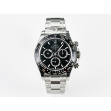 Daytona 126500 VSF 1:1 Best Edition 904L Steel Black Dial on SS Braclet DD4131