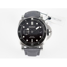 PAM1288 Y VSF 1:1 Best Edition Gray Dial on Gray Nylon Strap P900