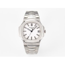 Nautilus Jumbo 5711 JJF 1:1 Best Edition White Textured Dial On SS Bracelet A324 V3 Nautilus Jumbo 5711 JJF 1:1 Best Edition White Textured Dial On SS Bracelet A324 V3