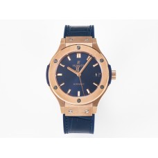 Classic Fusion 38mm RG JJF 1:1 Best Edition Blue Dial on Blue Gummy Leather Strap Classic Fusion 38mm RG JJF 1:1 Best Edition Blue Dial on Blue Gummy Leather Strap