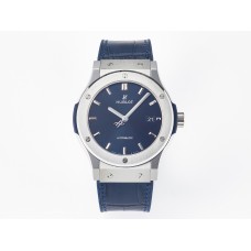 Classic Fusion 42mm SS JJF 1:1 Best Edition Blue Dial on Blue Gummy Leather Strap Classic Fusion 42mm SS JJF 1:1 Best Edition Blue Dial on Blue Gummy Leather Strap