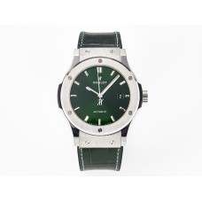 Classic Fusion 42mm SS JJF 1:1 Best Edition Green Dial on Green Gummy Leather Strap Classic Fusion 42mm SS JJF 1:1 Best Edition Green Dial on Green Gummy Leather Strap