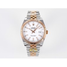 DateJust 41 126331 ARF 1:1 Best Edition 904L Steel White Dial on SS/RG Jubilee Bracelet SH3235(Gain Weight) DateJust 41 126331 ARF 1:1 Best Edition 904L Steel White Dial on SS/RG Jubilee Bracelet SH3235(Gain Weight)